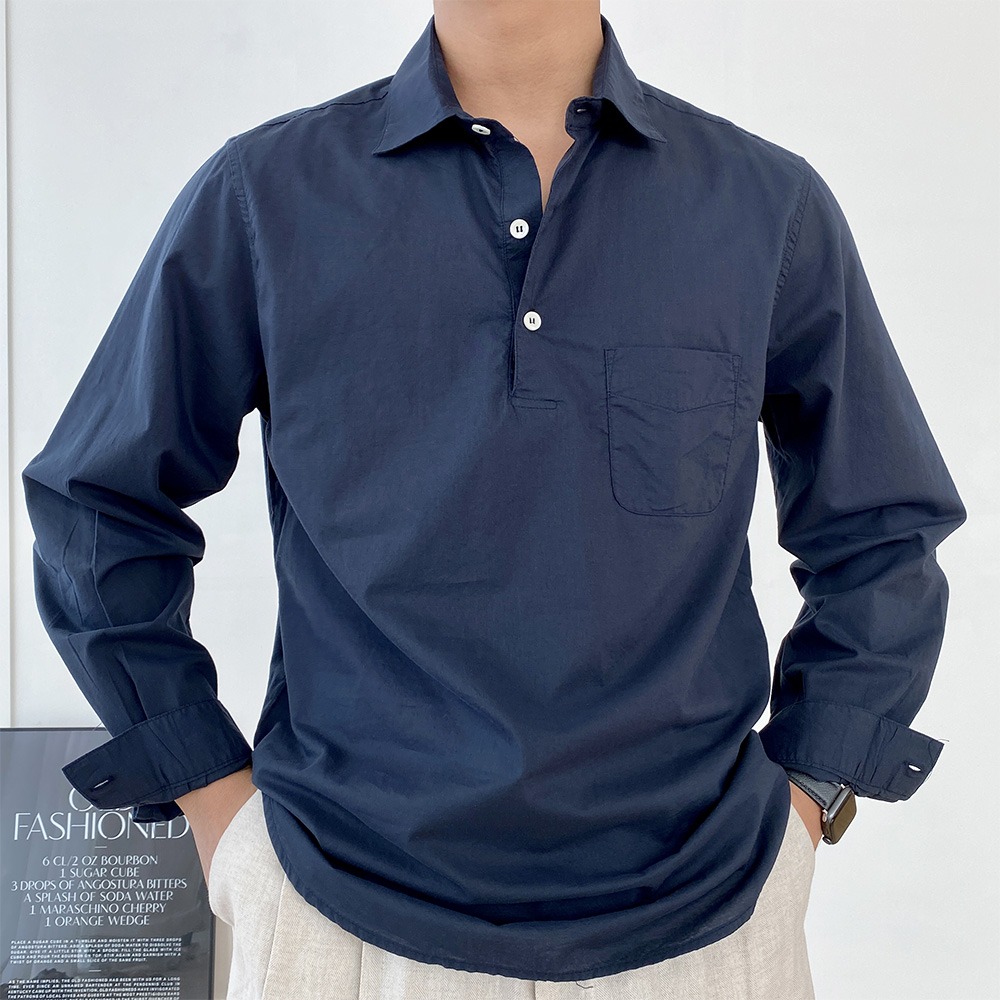 Summer Pullover Shirt (4color)