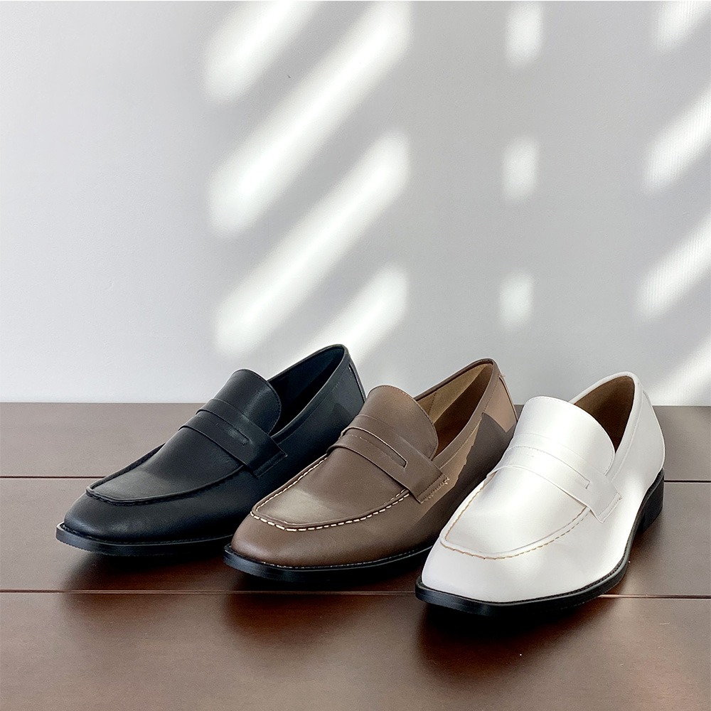 Canali Leather Loafer (3color)