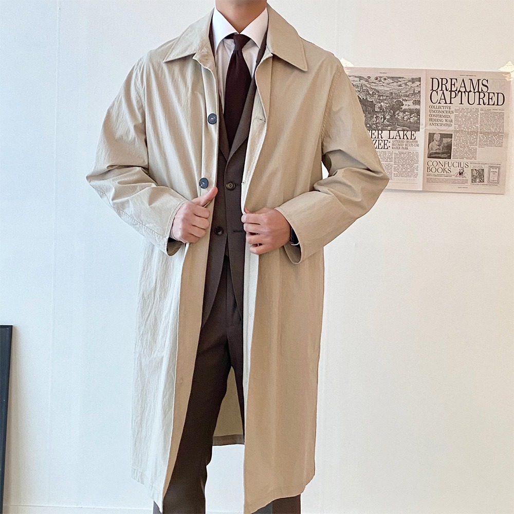 Scot Trench Coat (3color)