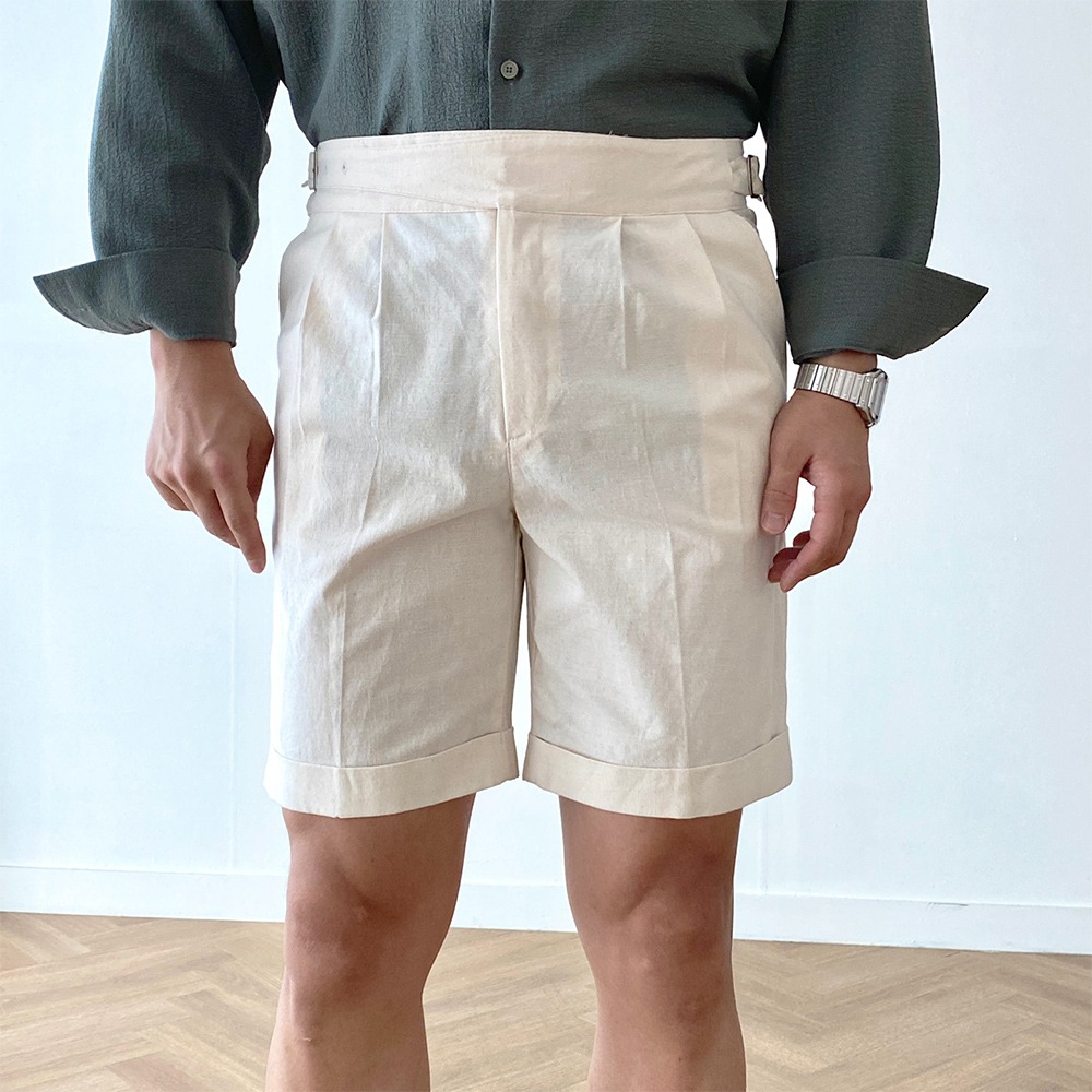 Summer Linen Gurkha Short (6color)
