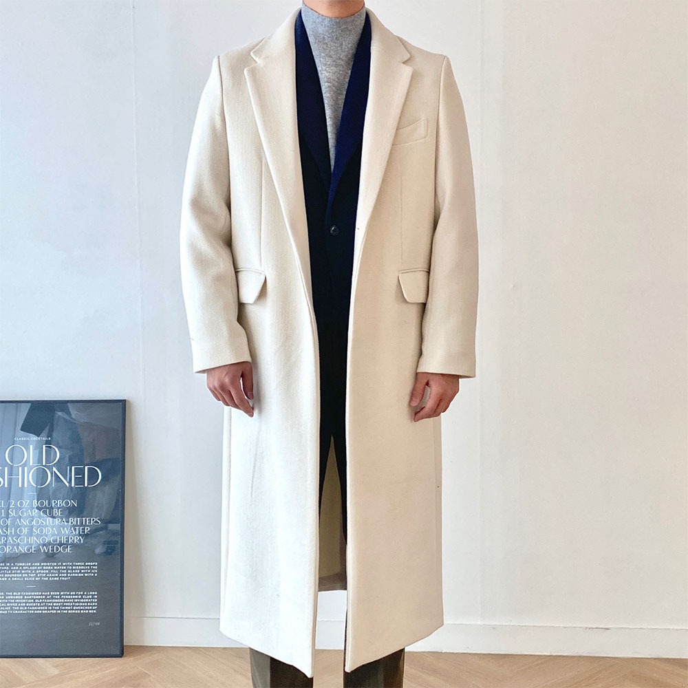 Maxi Tweed Long Coat (2color)