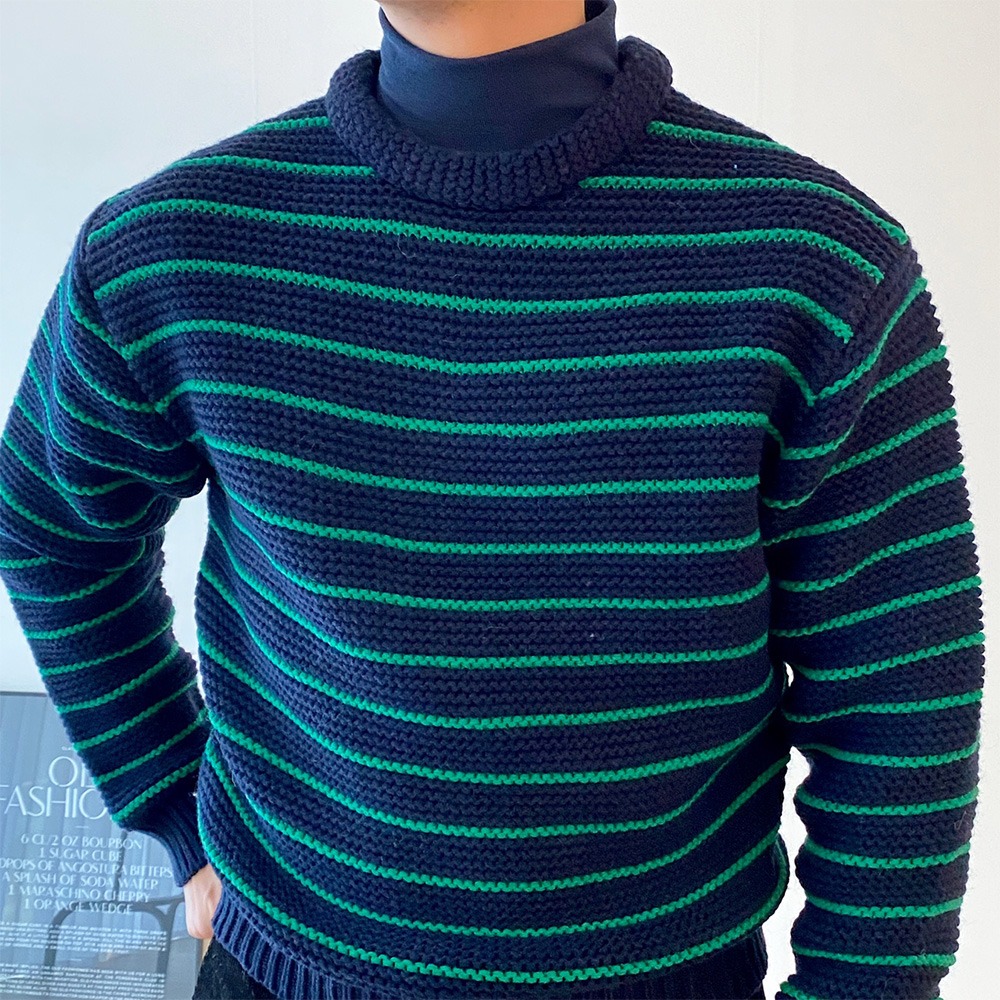 Fisherman Pullover Knitwear (4color)