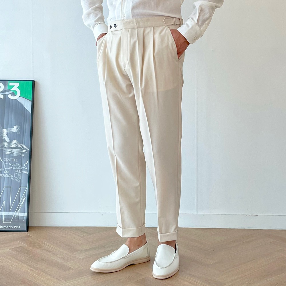 Summer Beltless Trouser (5color)